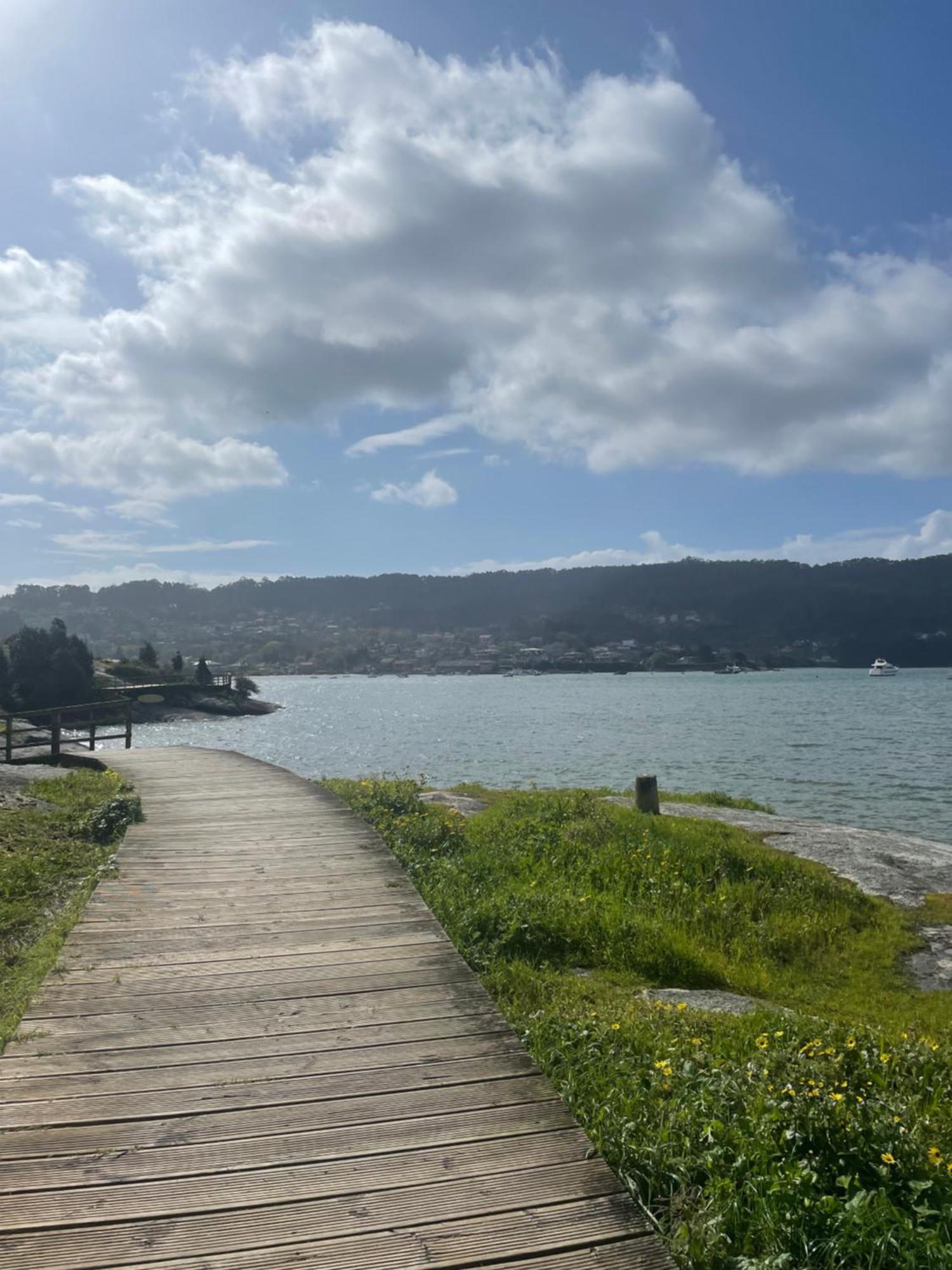 Apartamento Hio Aldan - Cangas Vilarino  Bagian luar foto